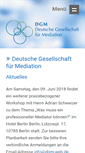 Mobile Screenshot of dgm-web.de